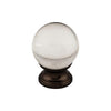 Top Knobs Clarity Clear Glass Knob