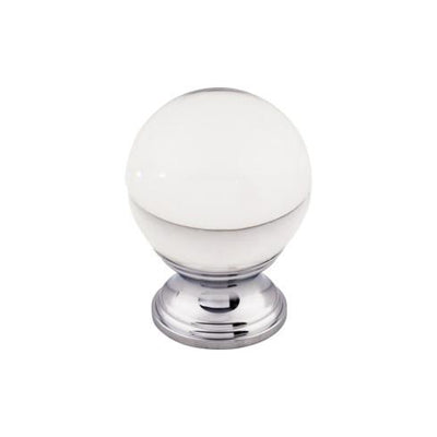 Top Knobs Clarity Clear Glass Knob