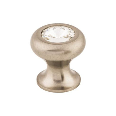 Top Knobs Hayley Crystal Knob Clear