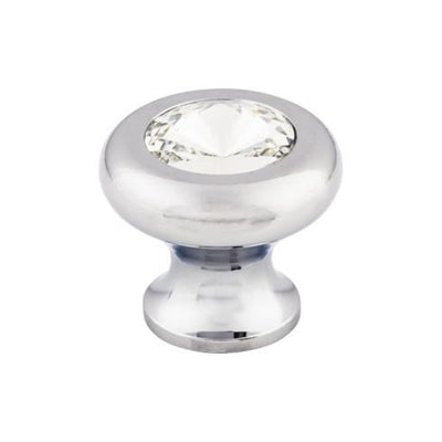 Top Knobs Hayley Crystal Knob Clear