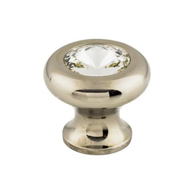 Top Knobs Hayley Crystal Knob Clear