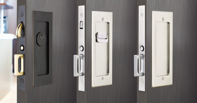 Modern Rectangular Pocket Door Mortise