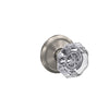 Schlage Custom™ Alexandria Glass Knob with Alden Trim