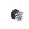 Schlage Custom™ Alexandria Glass Knob with Alden Trim