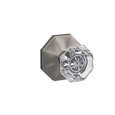 Schlage Custom™ Alexandria Glass Knob with Rosewood Trim